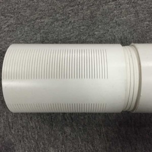 4-дюймовая труба фильтра ПВХ с соединением конца резьбы