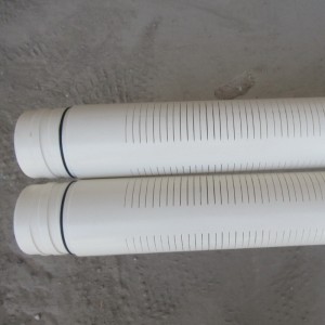Трубопровод шлица трубы кожуха PVC 2 дюймов SCH40 подгонянный