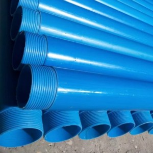 Высоконапорная синяя цветная обсадная труба для водяной скважины